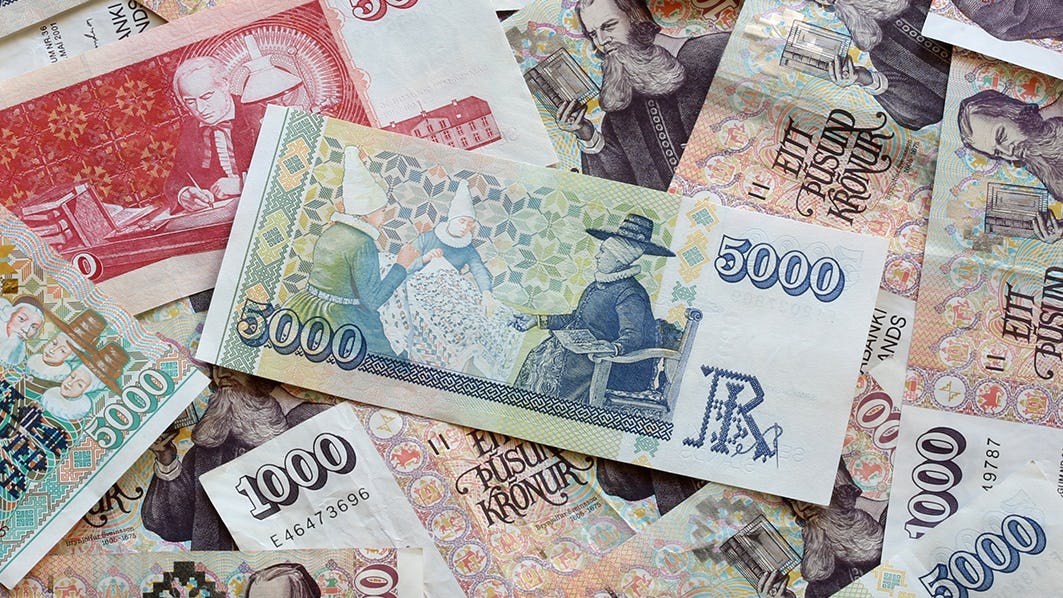 Íslenskir peningaseðlar