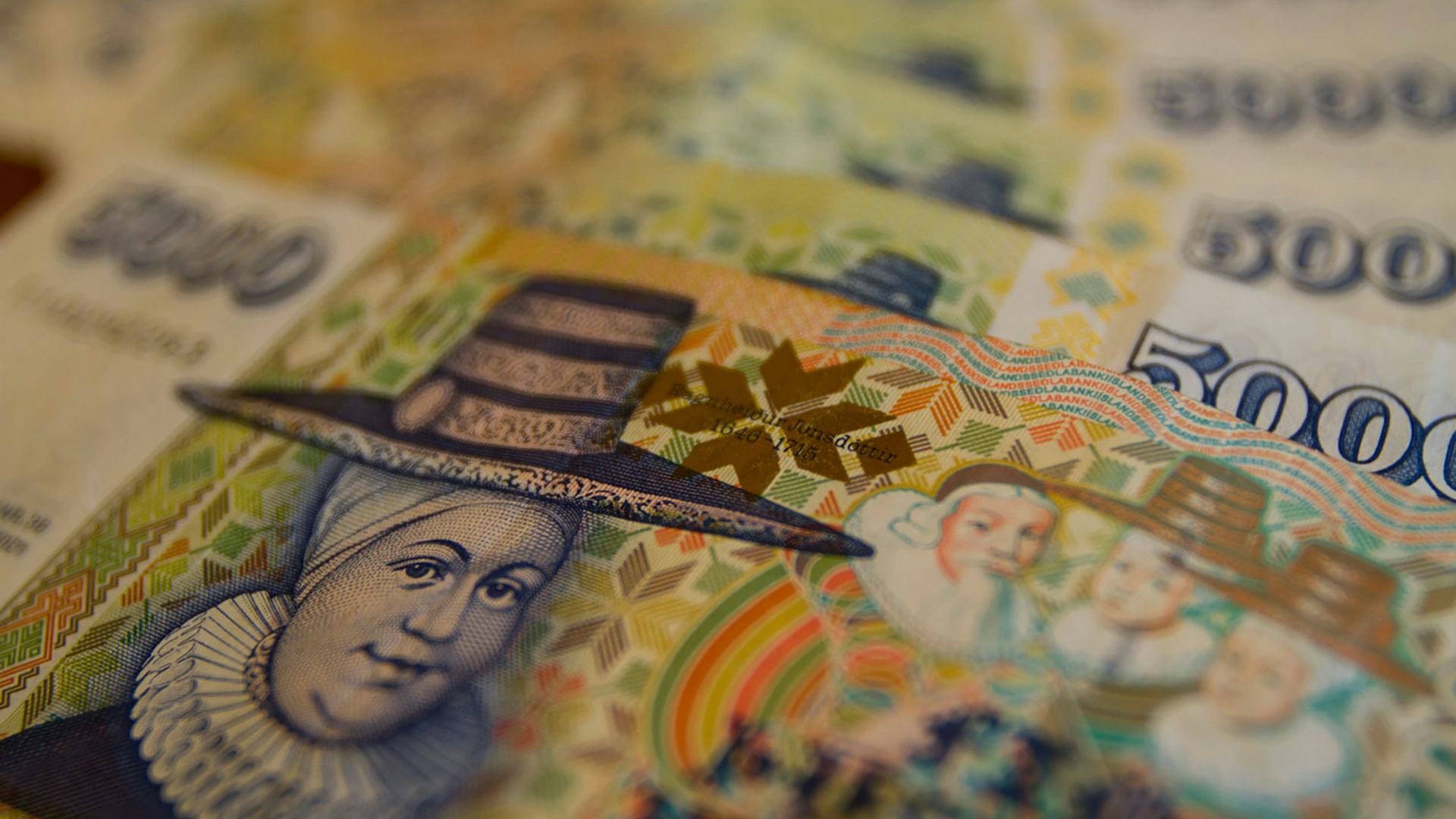 Fimmþúsundkrónu seðlar