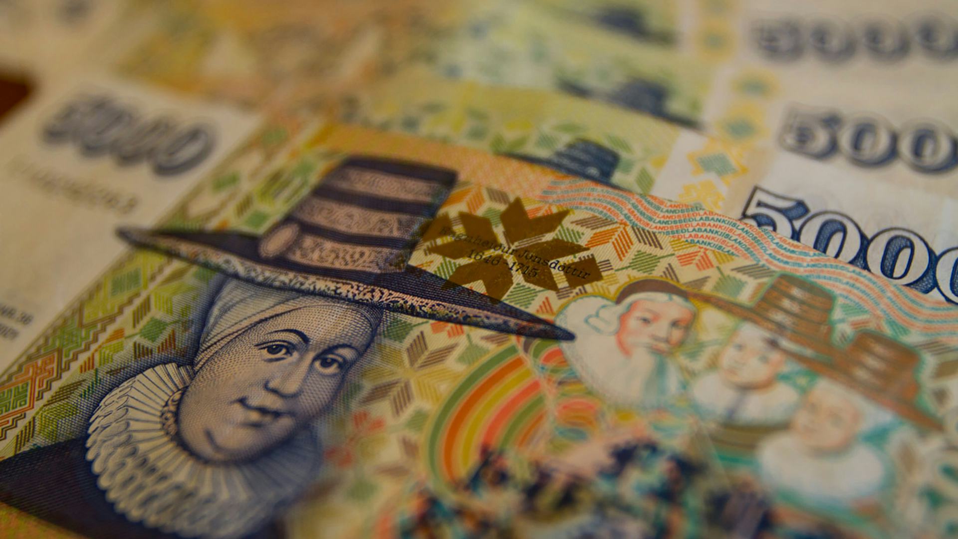 Fimmþúsundkrónu seðlar