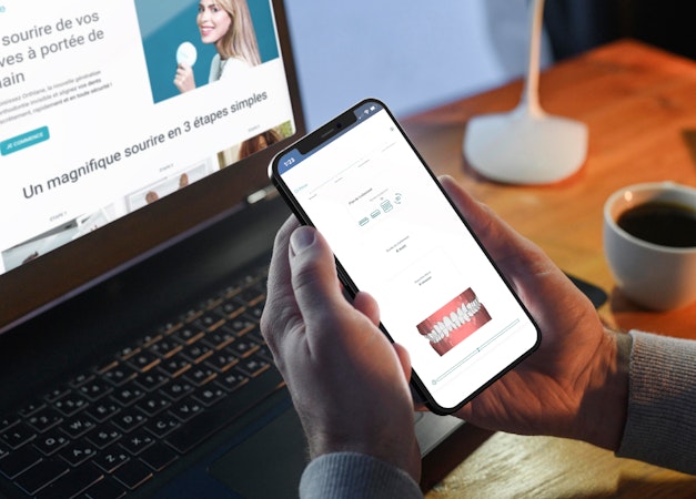 Visualisation du plan de traitement 3D d'orthodontie Orthlane