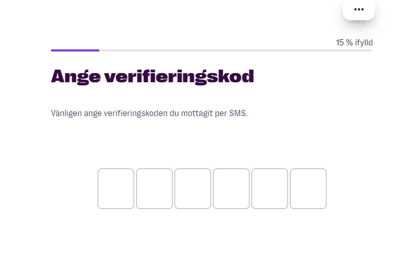 Lån hos Saldo - Steg 4