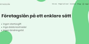 Intervju med Qred företagslån