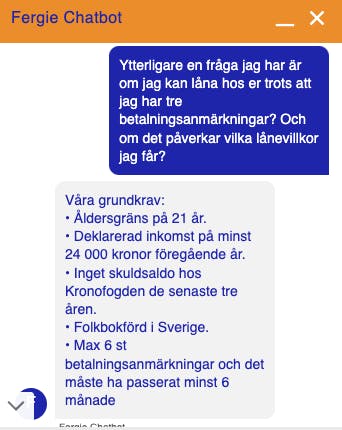 Ferratum fråga 2