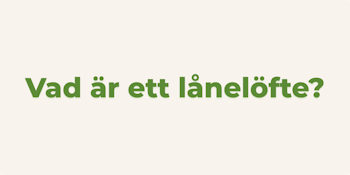 Vad är lånelöfte?