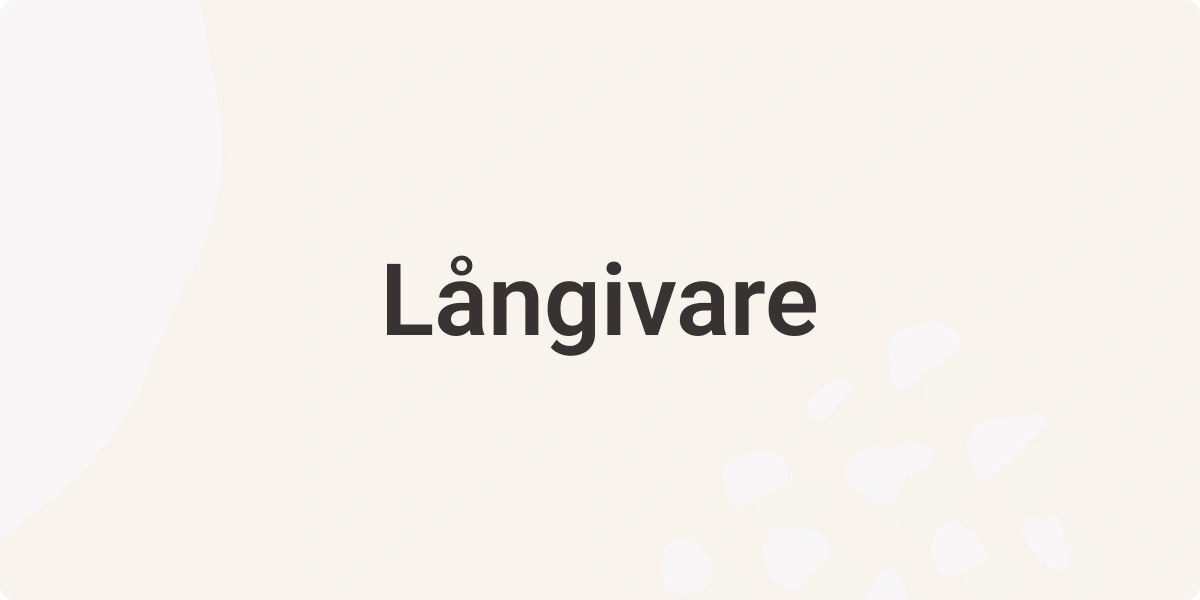 Långivare