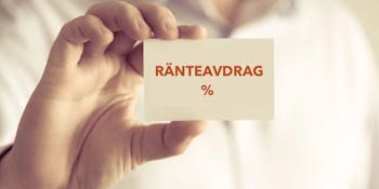 Ränteavdrag på bolån