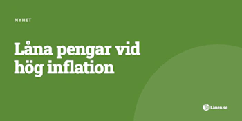 Låna pengar vid hög inflation