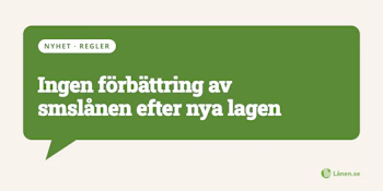 Ingen förbättring av smslånen efter nya lagen