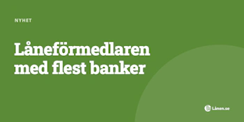 Låneförmedlaren med flest banker 2026