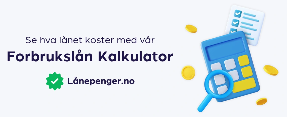 Forbrukslån kalkulator