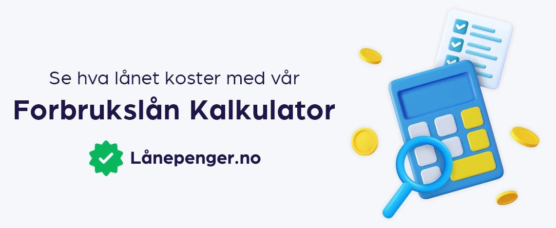 Forbrukslån kalkulator