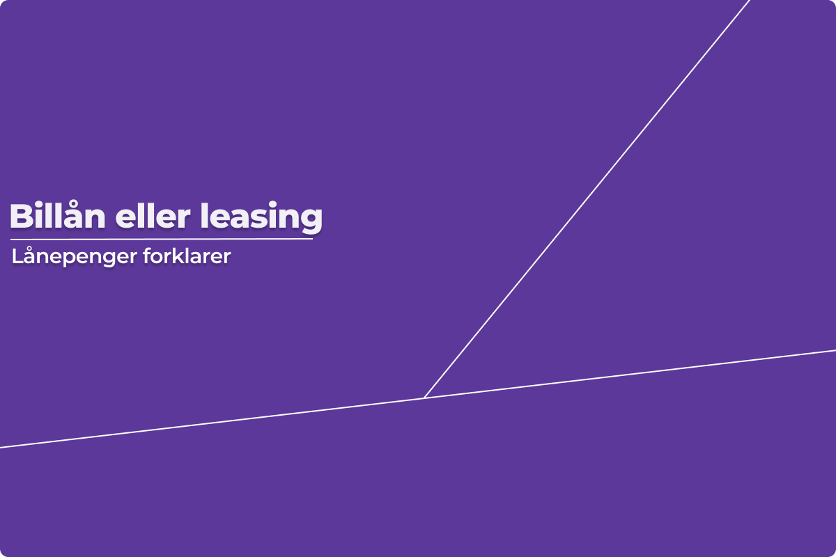 billån eller leasing