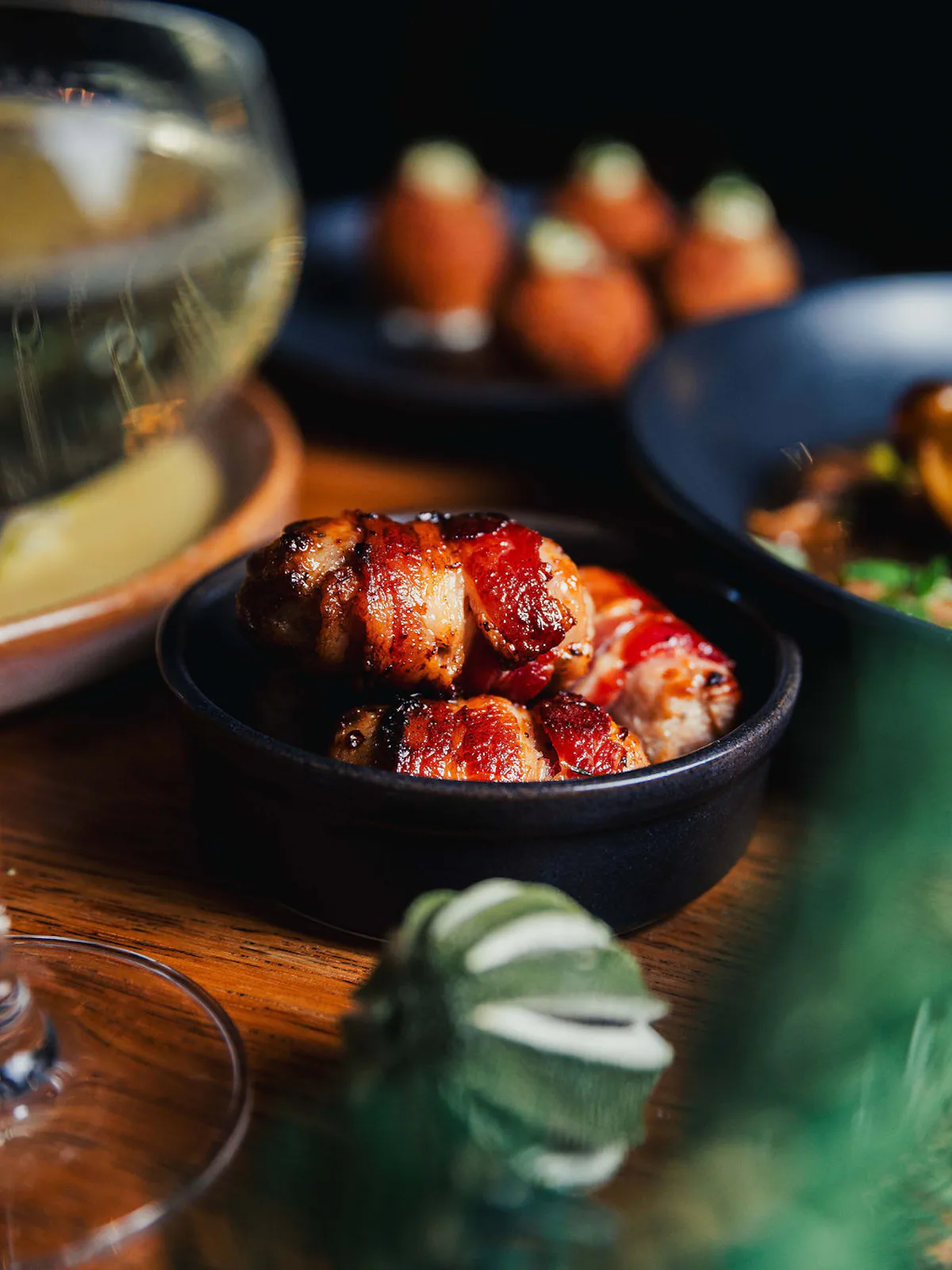 Christmas Canapes at Lantana
