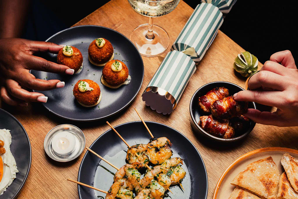 Christmas Canape menu at Lantana available for Christmas bookings and catering