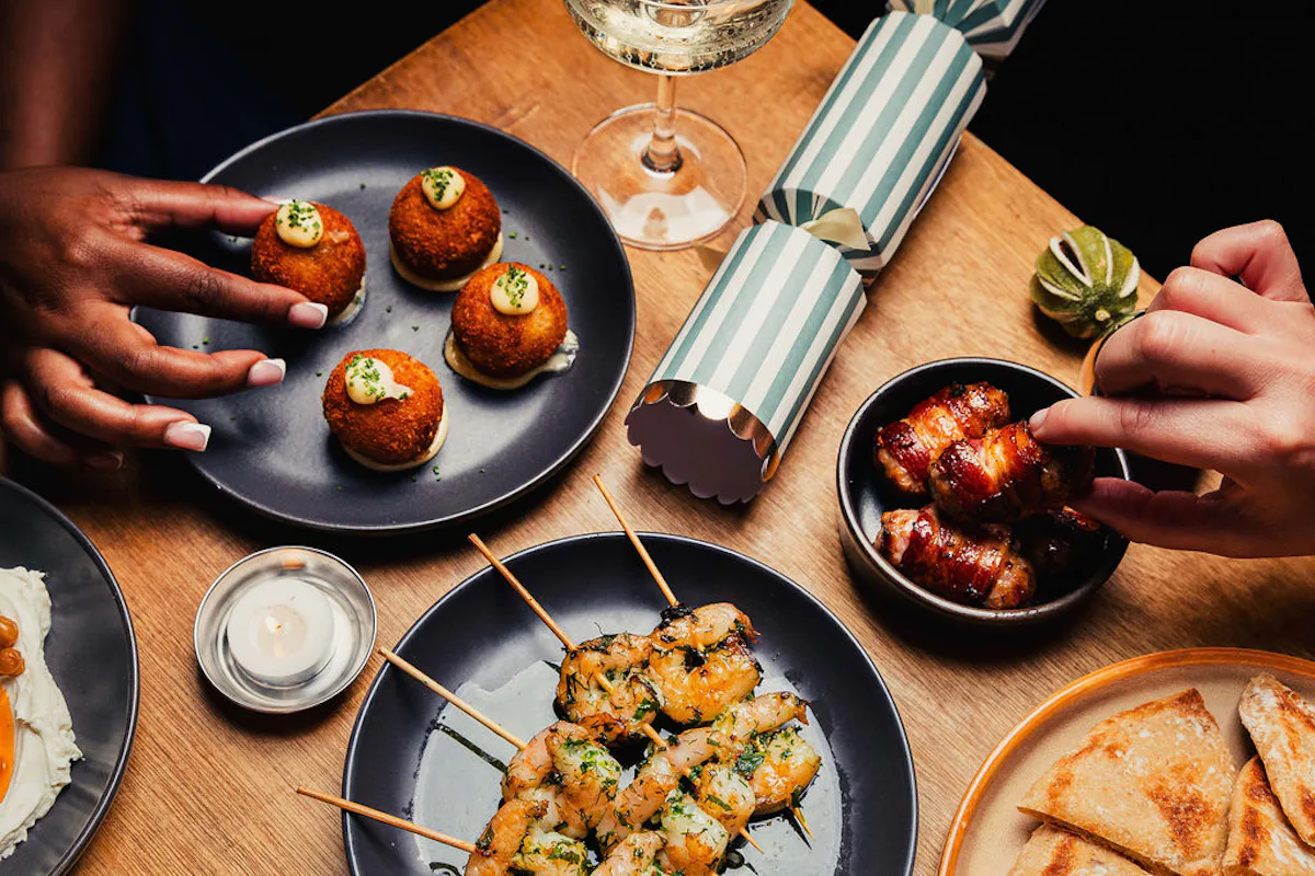 Christmas Canape menu at Lantana available for Christmas bookings and catering