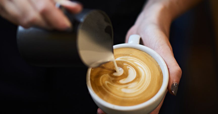 Coffee being made at Lantana