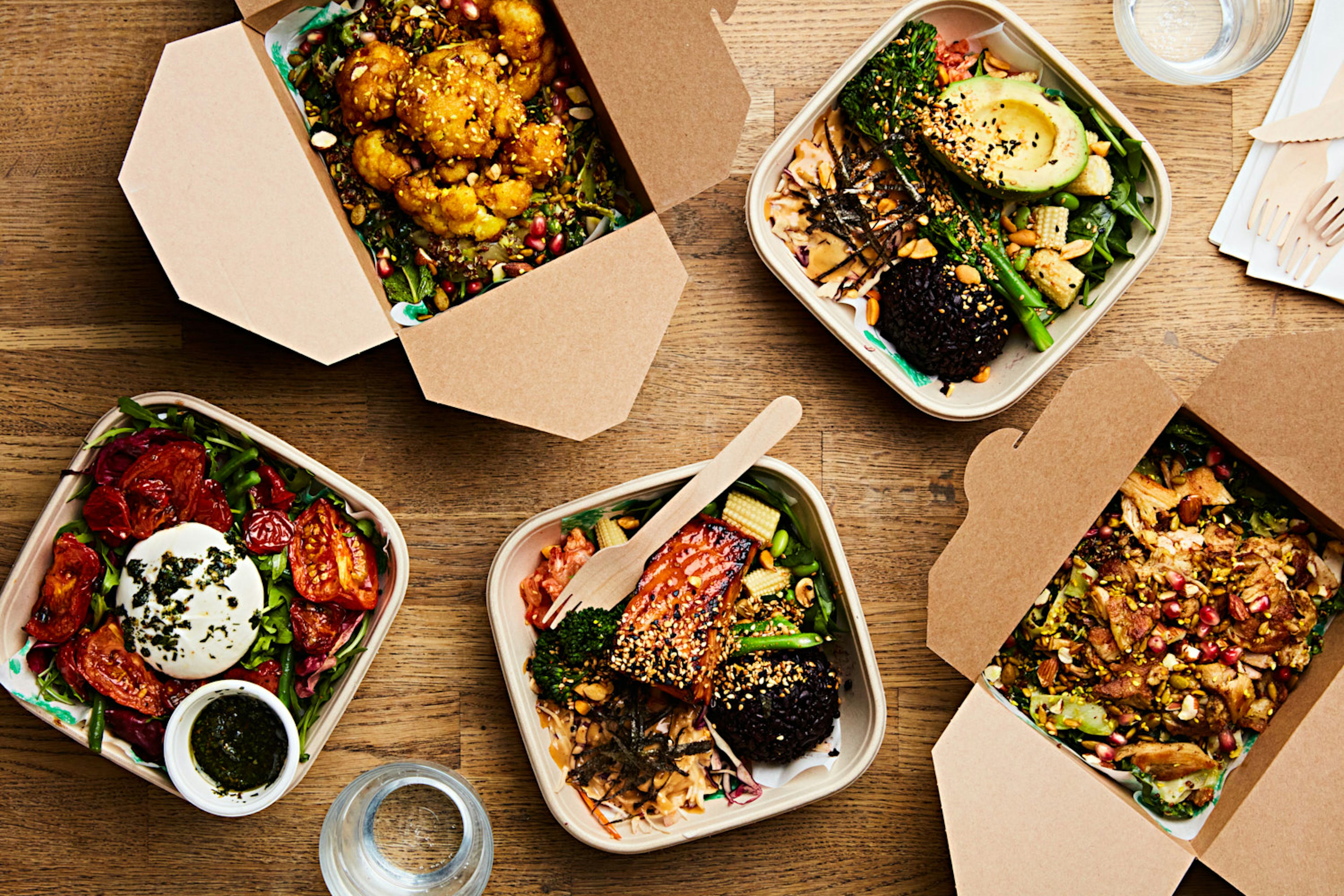 Nourish bowls, poke bowls catering from Lantana