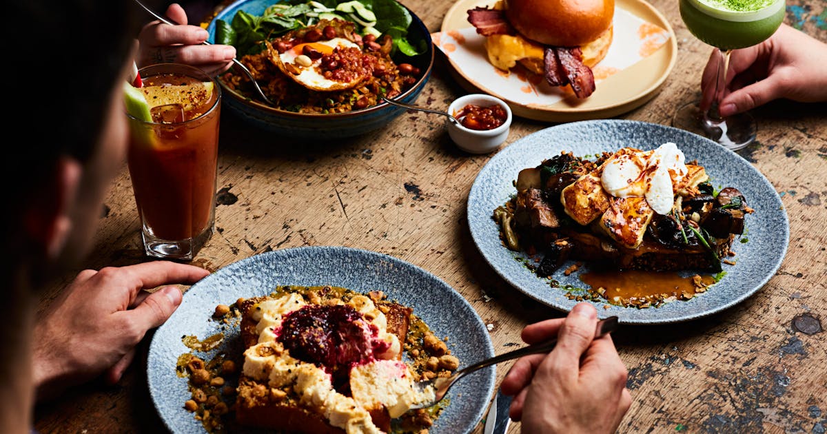 French toast brunch dish served at Lantana, part of our StreetSmart charity campaign