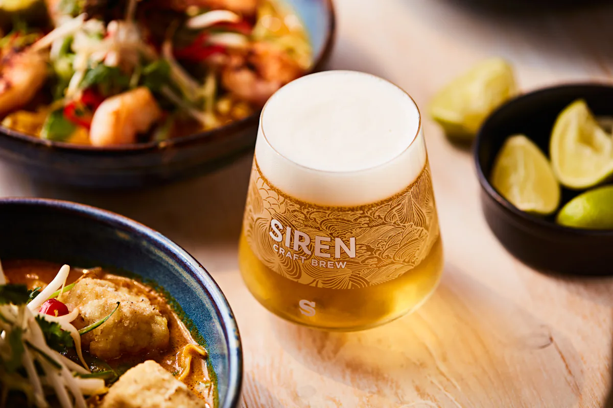Siren Beer now pouring at lantana