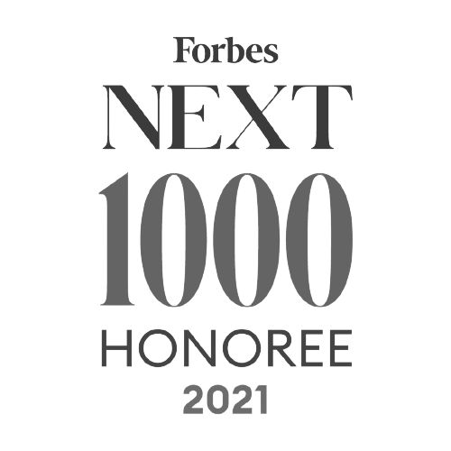 Forbes Next 1000 Honoree 2021 article