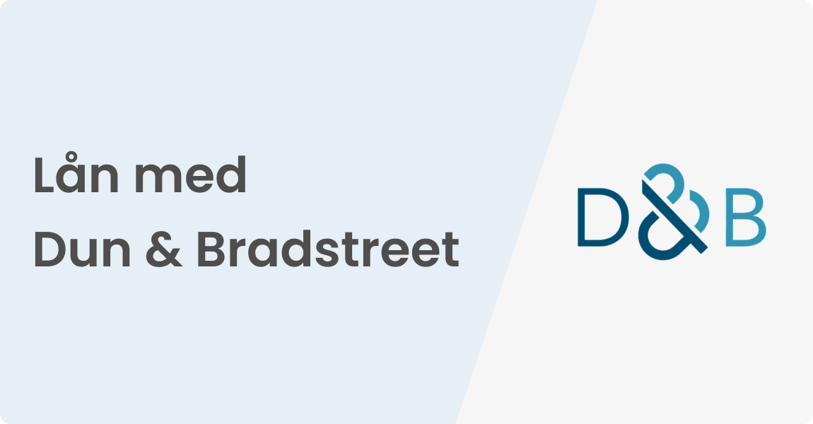 Lån med dun and bradstreet