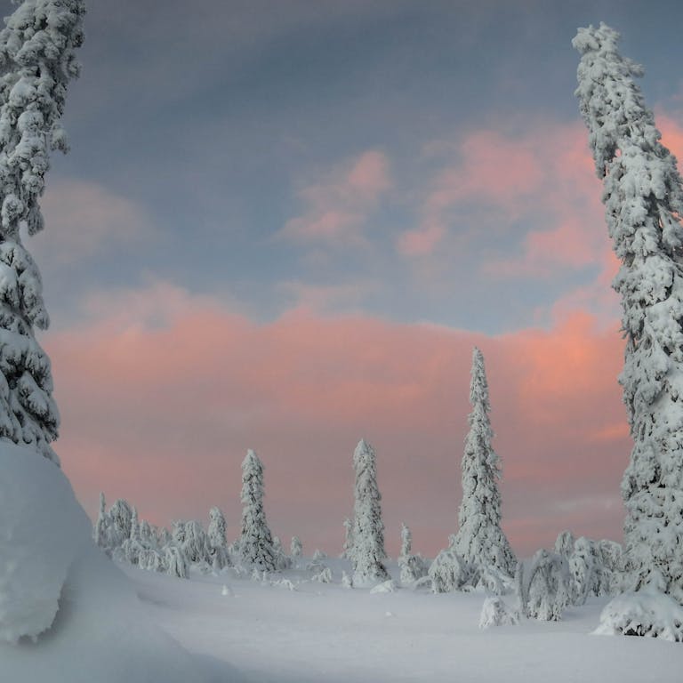 Invierno en Laponia