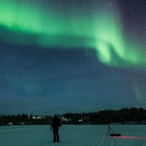 Fotografie all’aurora boreale