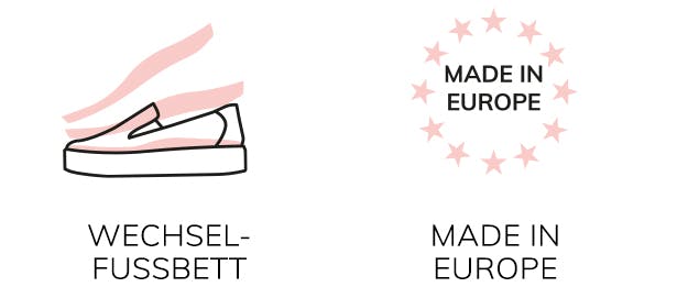 Wechselfussbett und made in Europe