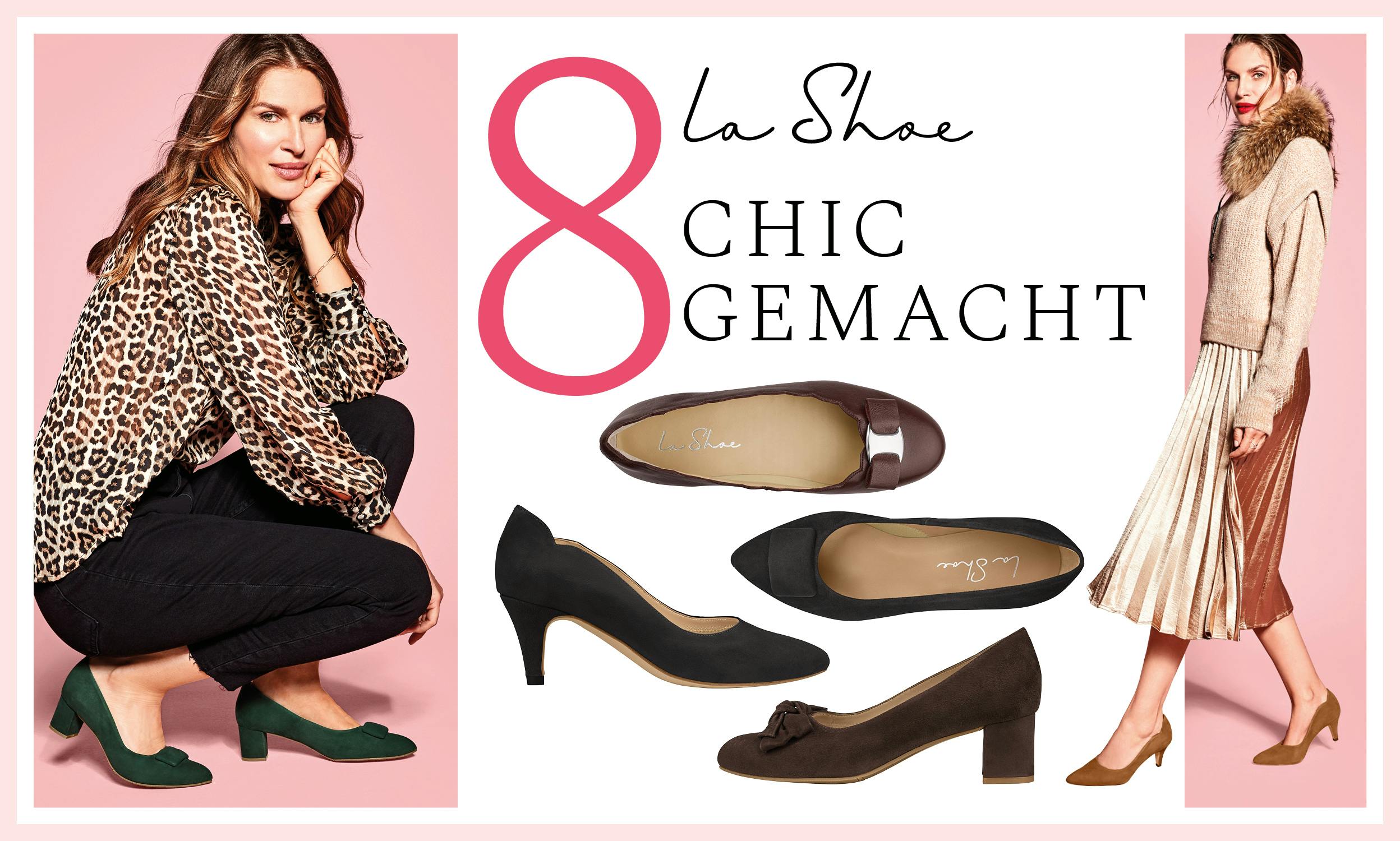 Schicke Neuzugänge in unserer Pumps- und Ballerina-Familie sorgen für eine stylishe Festtage. Mit ihrer Mischung aus Style und Komfort überzeugen sie mit allem, was anspruchsvolle Füße glücklich macht.