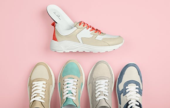 chunky sneaker trendy moderne style mit wechselfussbett