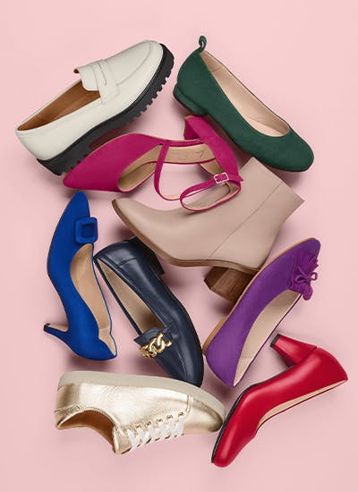 herbstschuhe in tollen farben bunte hallux schuhe mit top komfort für damen