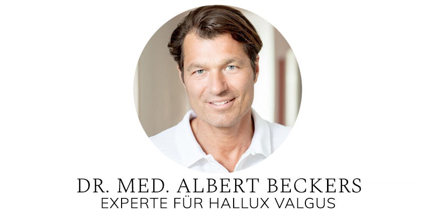Dr. med. Albert Beckers - Experte für Hallux valgus