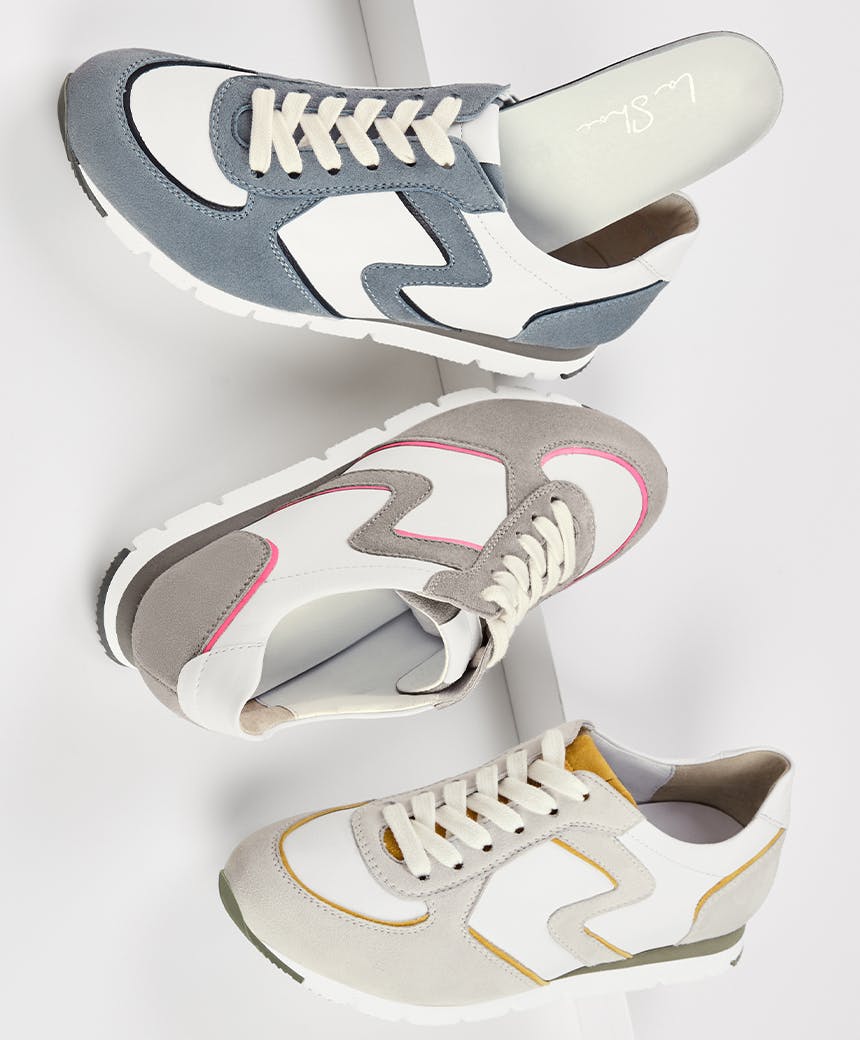 Hallux Premium Sneaker Colourline - auf ganzer Linie fabelhaft - mit Wechselfussbett
