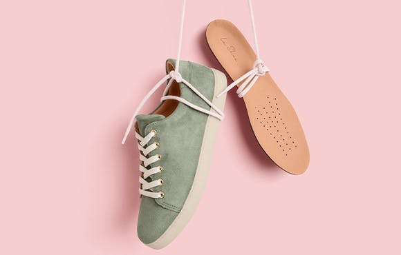 sneaker mit wechselfussbett flach oder mit plateausohle oder chunky sohle