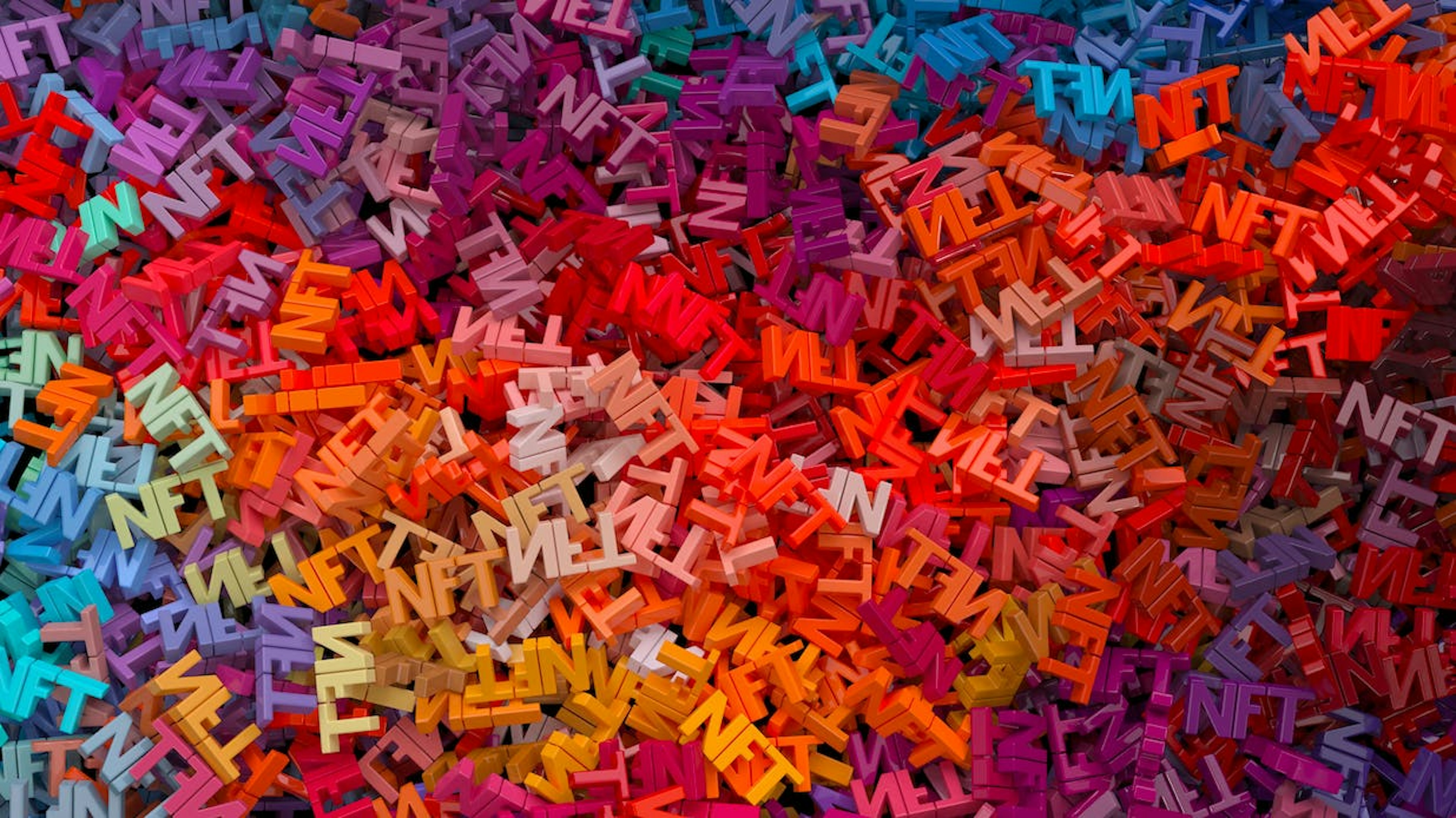 Colourful NFT collection