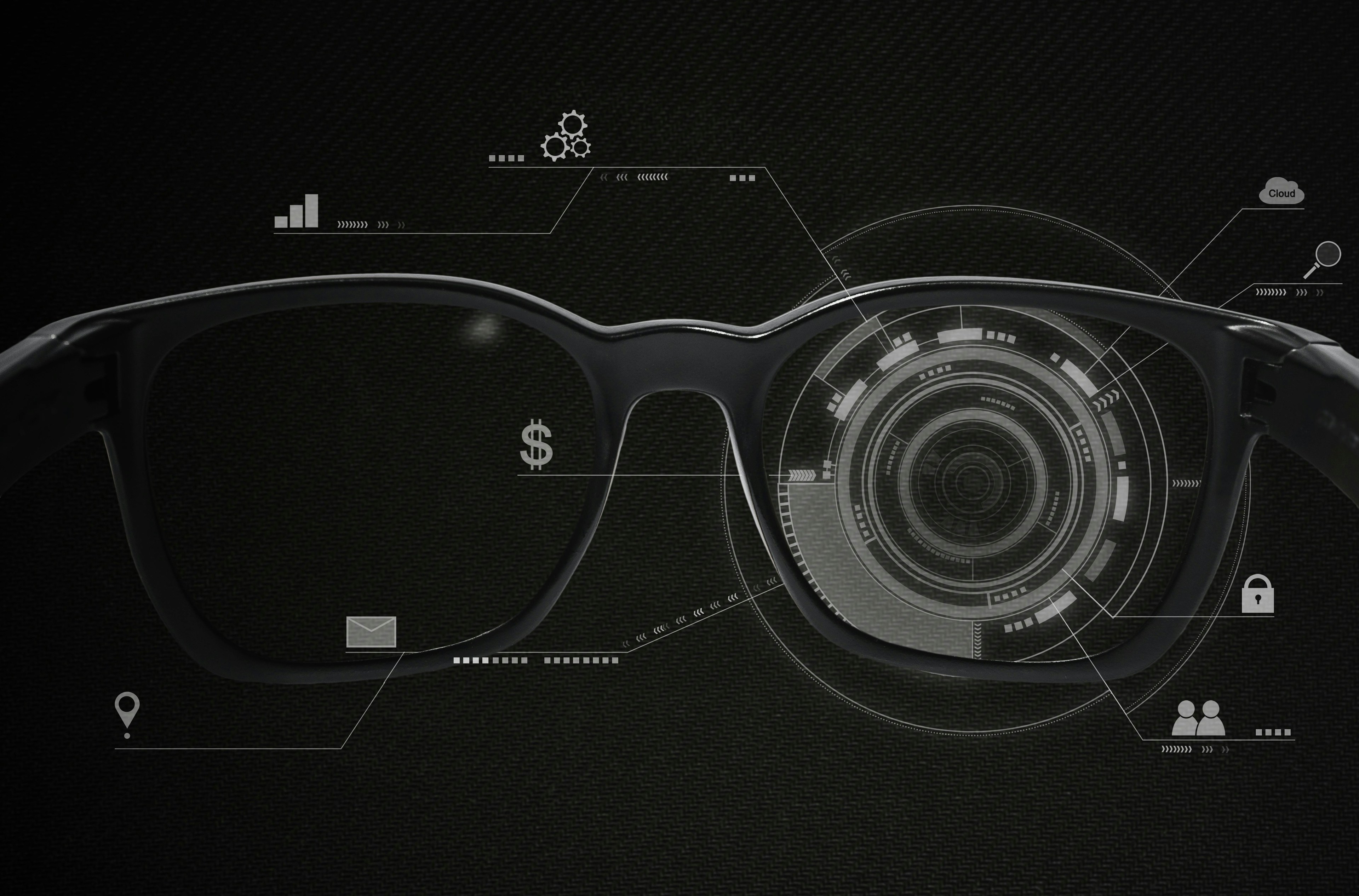 Augmented reality glasses