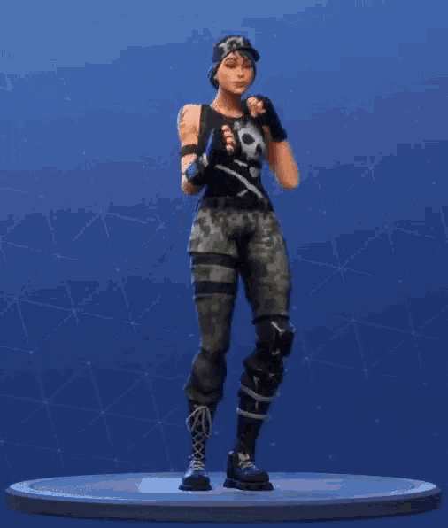 One of the many dancing GIFs that Fortnite has inspired, courtesy of Epic Games.