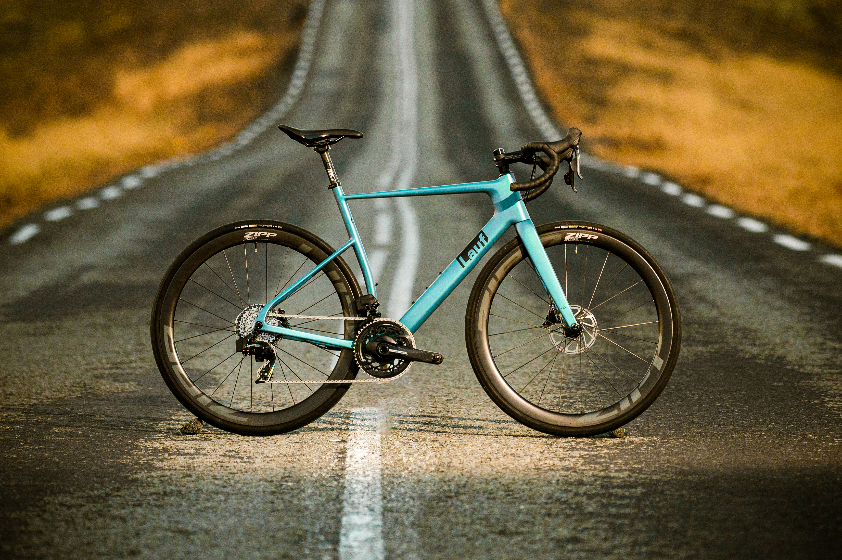 Lauf Cycles gravel bikes road bikes and lightweight suspension