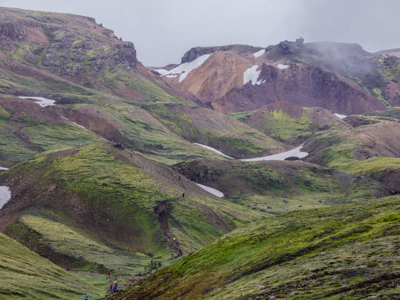 Náttúrufegurðin á Laugaveginum