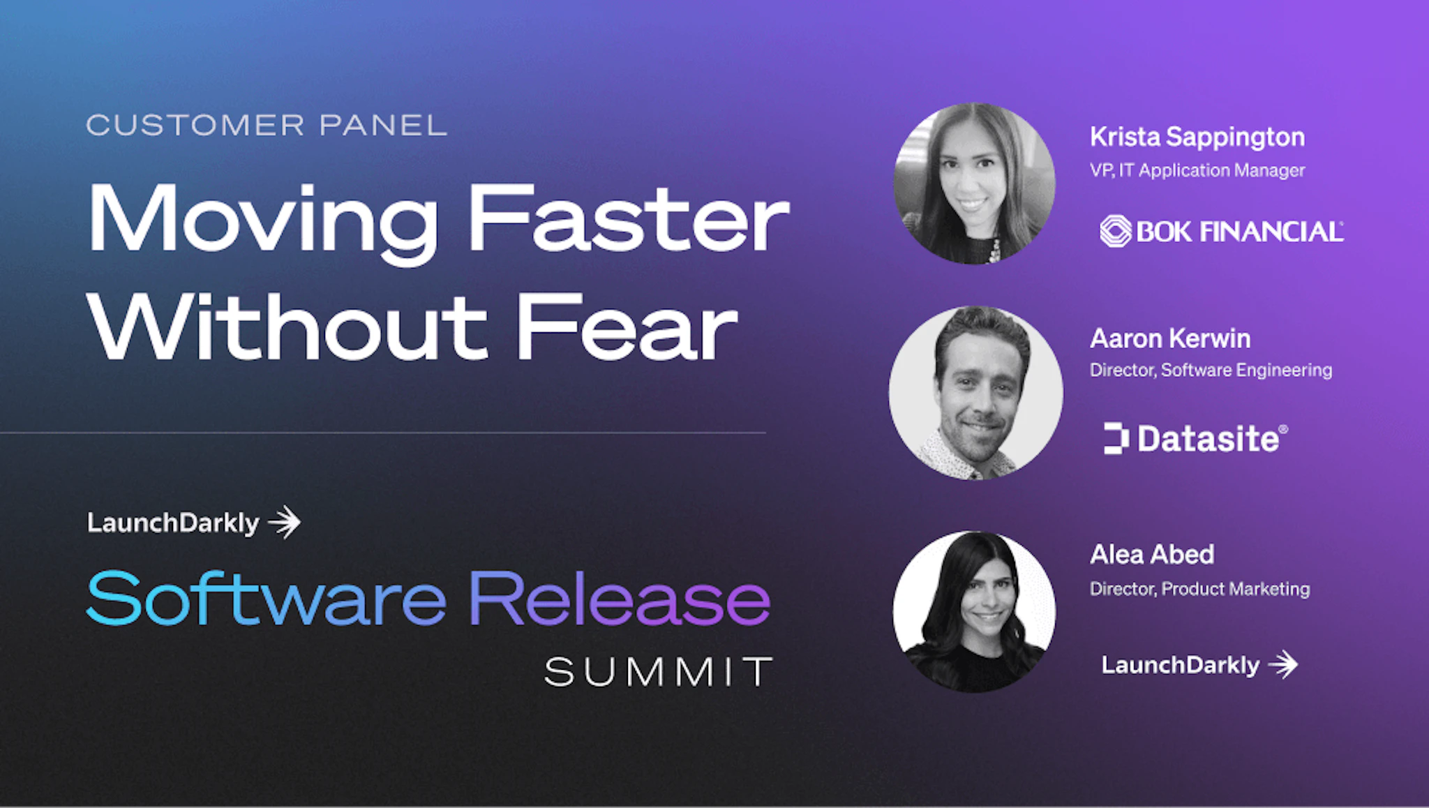 Moving Faster Without Fear: Customer Panel