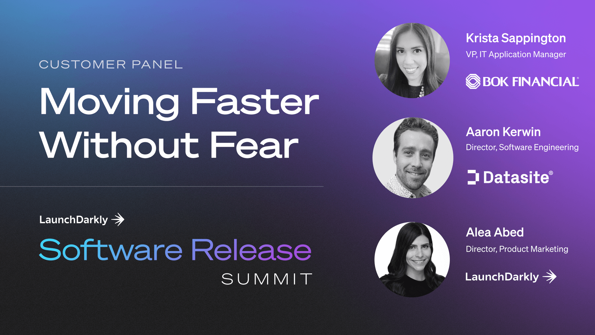 Moving Faster Without Fear: Customer Panel