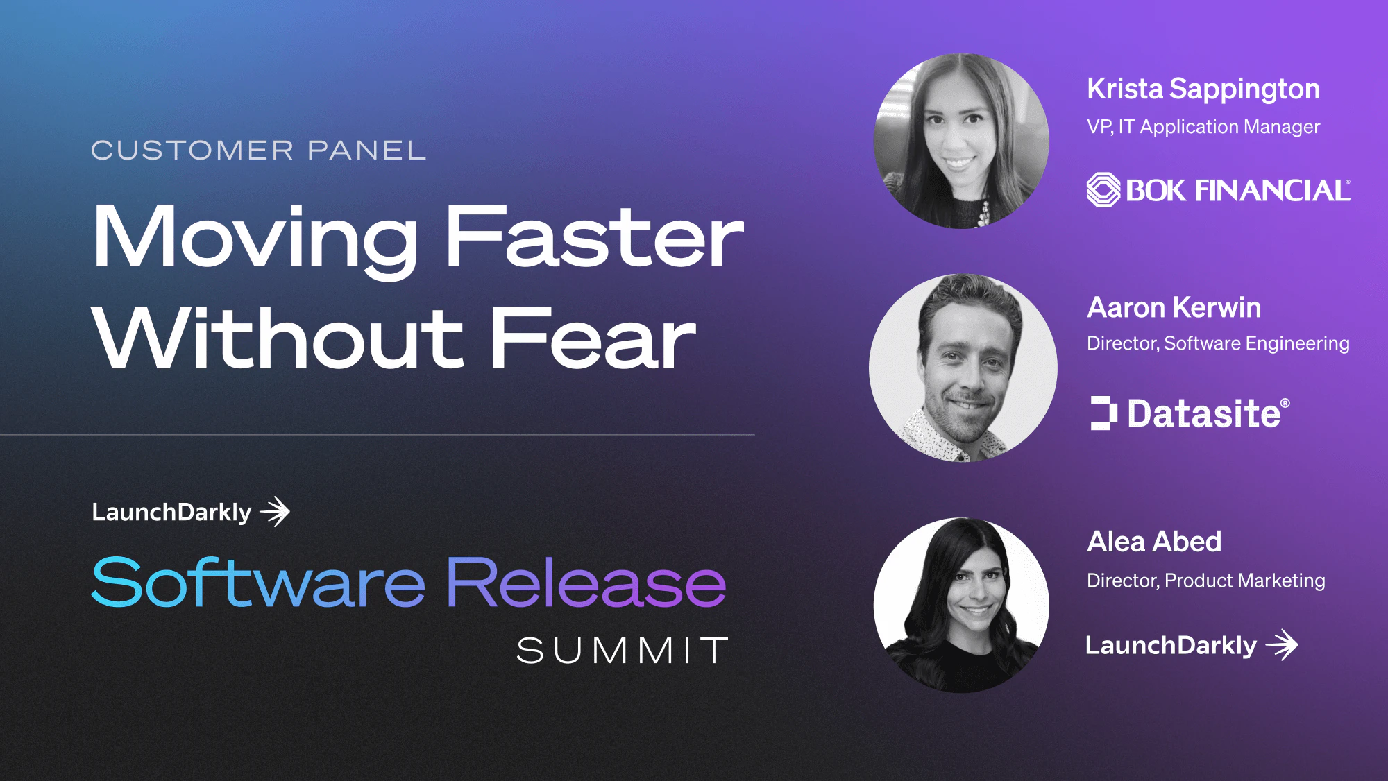 Moving Faster Without Fear: Customer Panel