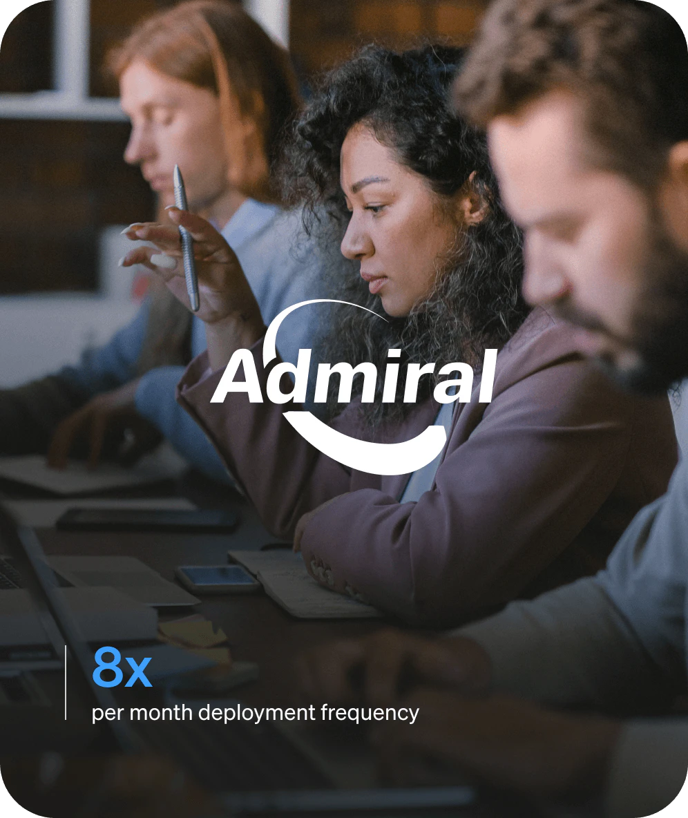 Admiral Insurance delivers highly targeted user experiences.