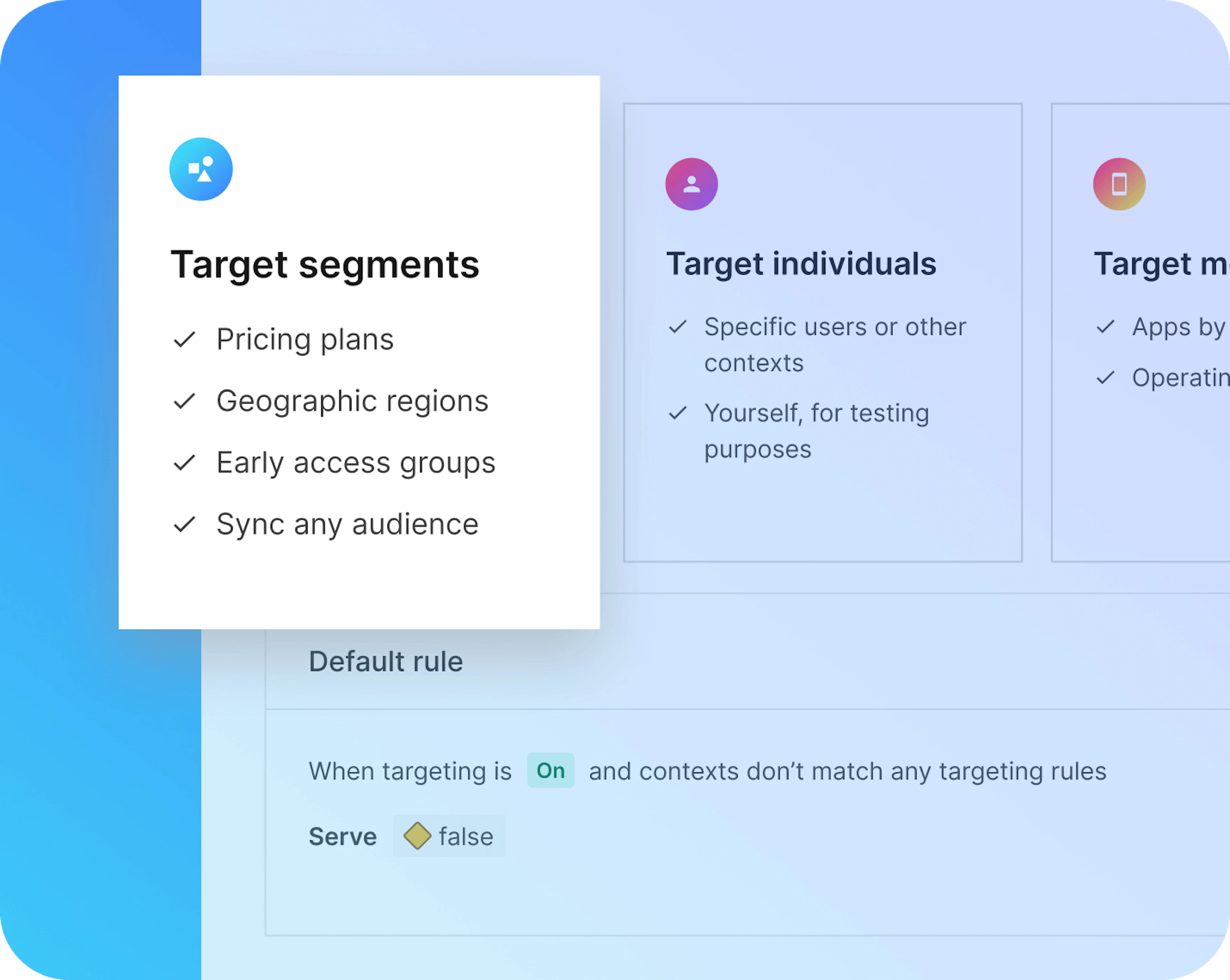 target segments ui