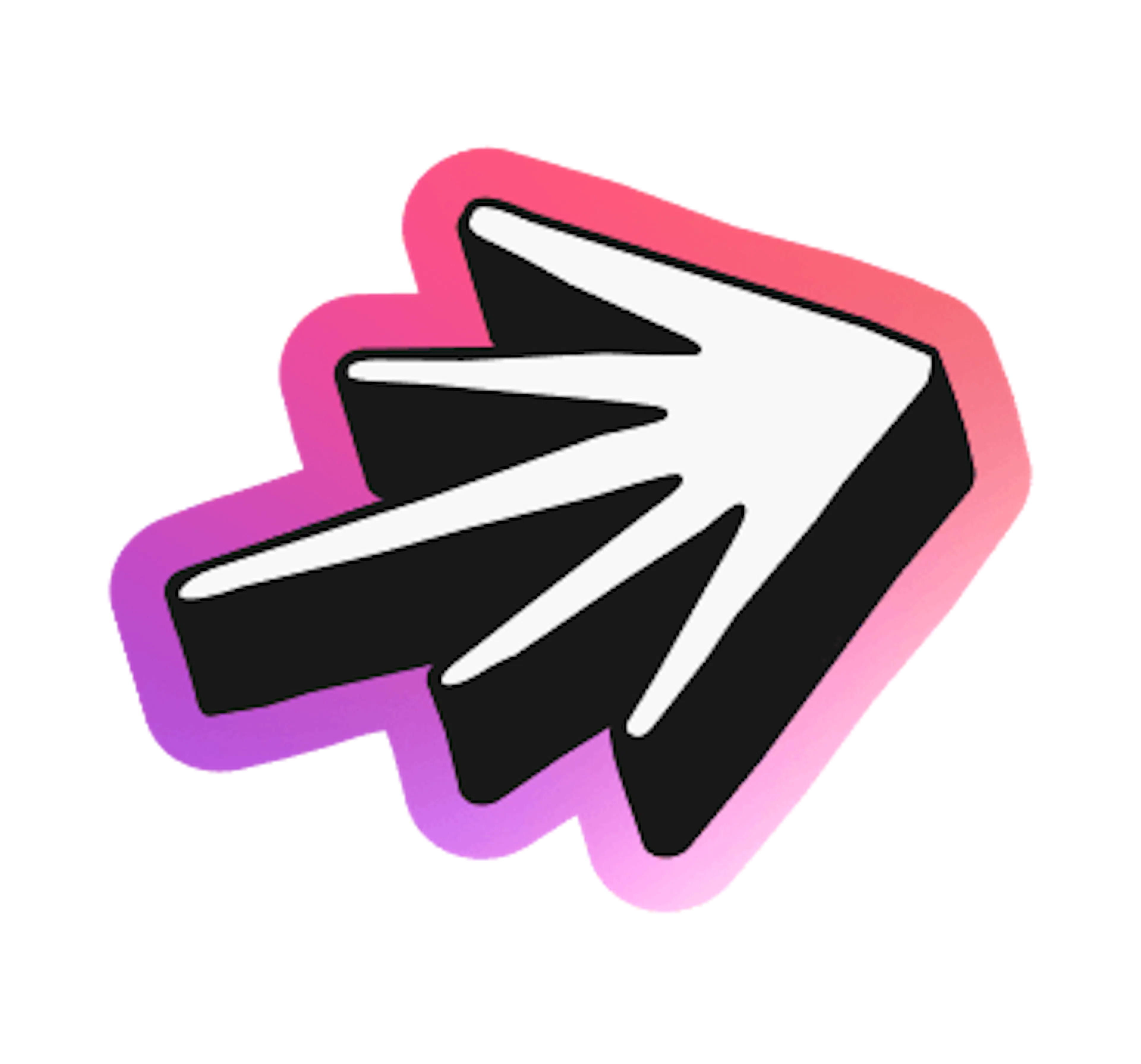 Pink LaunchDarkly logo