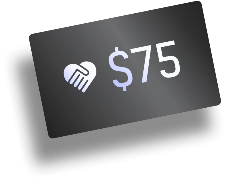 Charity Gift Card $75