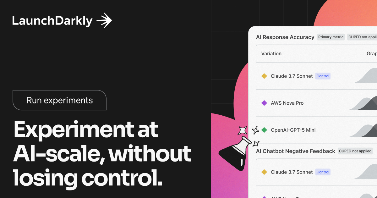 Manage AI Experiments at Scale in Production | LaunchDarkly