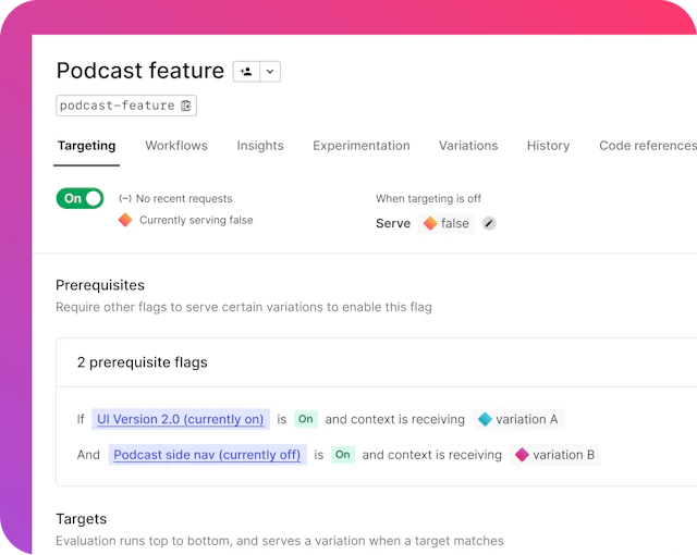 Flags for modern software delivery | LaunchDarkly