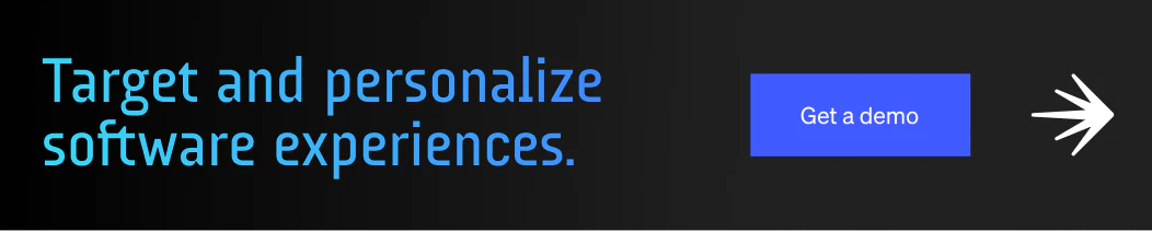 Ad - Target and personalize software experiences
