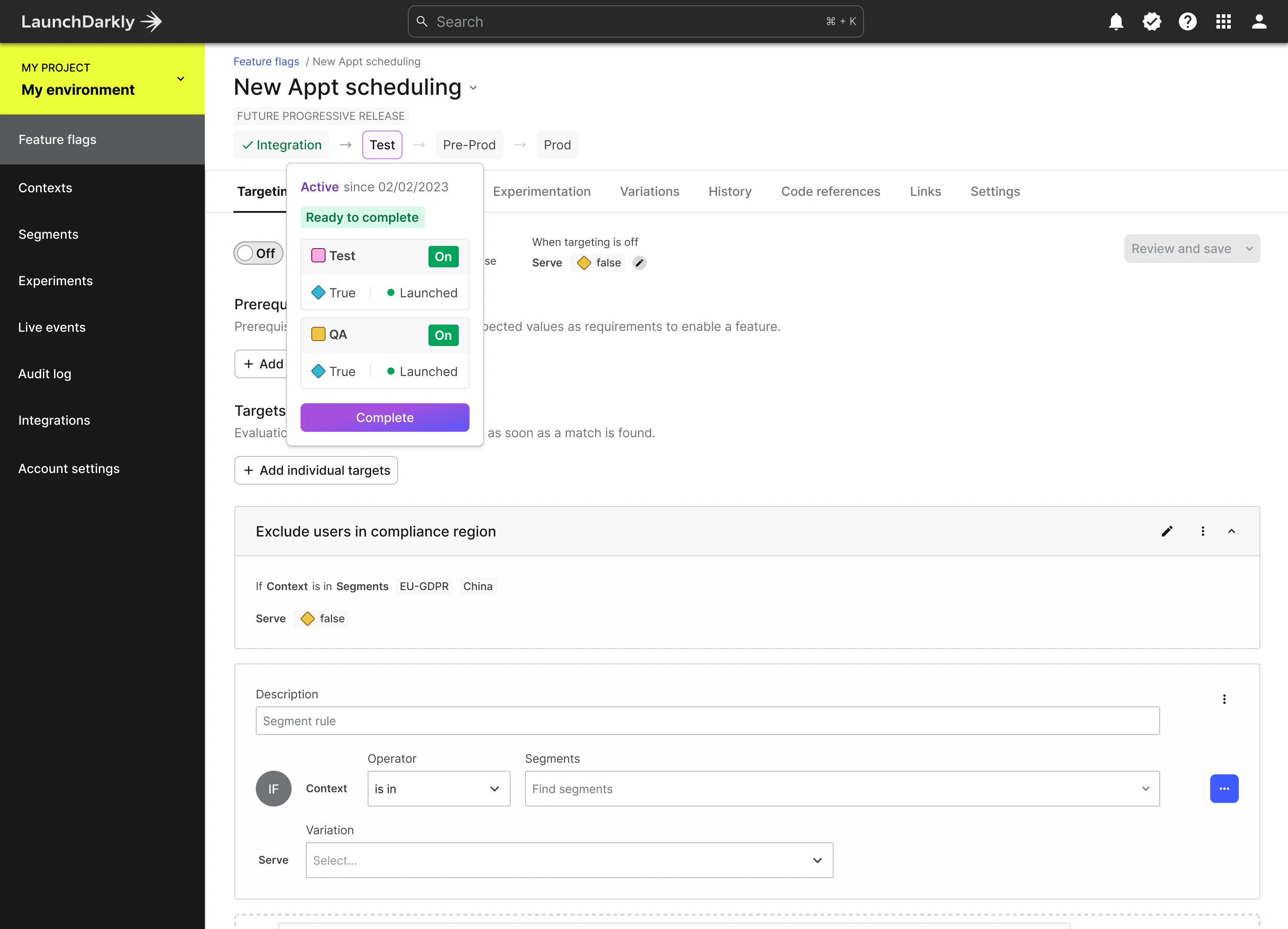 Understand how flags progress through your release pipelines